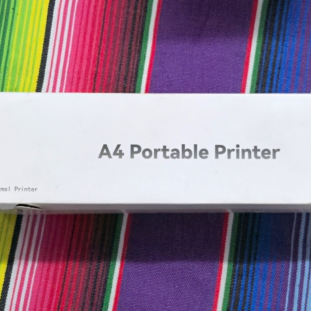 A4 Portable Direct Thermal Mobile Printer C80 USB-C 203x203 DPI B&W